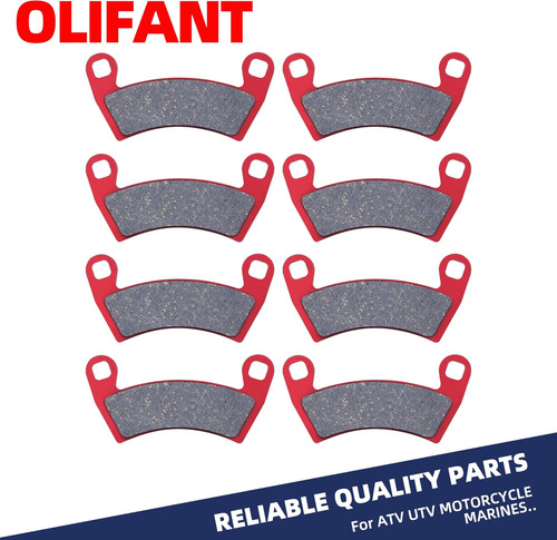 Pastillas De Freno Delantera Y Trasera Para Polaris Rzr 1000