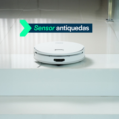 Robô Aspirador Inteligente Botman4 iCina Aspira Varre Passa Pano Autolimpante