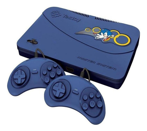 Console Tectoy Sega Master System Evolution Azul 132 Jogos