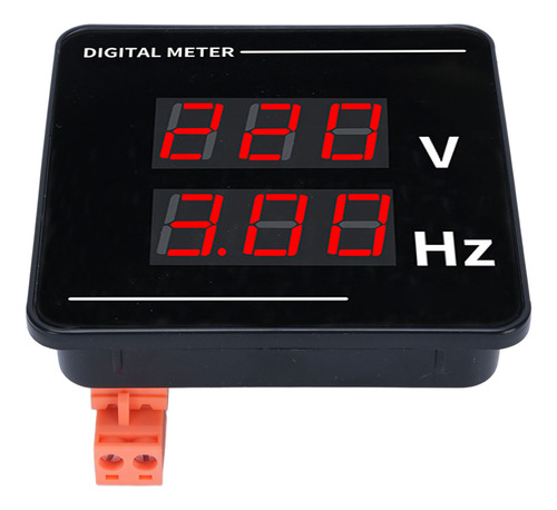 Medidor De Frequência De Voltímetro Com Display Digital Ac,