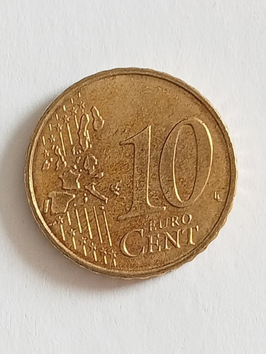 Moneda De 10 Céntimos De Euro Alemania 2002