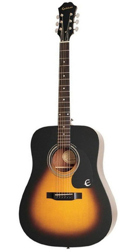 Guitarra Acustica Folk EpiPhone Dr100 Sunburst