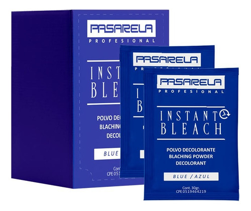 Decolorante Pasarela 30gr X 4unid Black&white