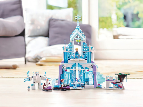 Kit Lego Disney Frozen Palacio Mágico De Hielo De Elsa 43172
