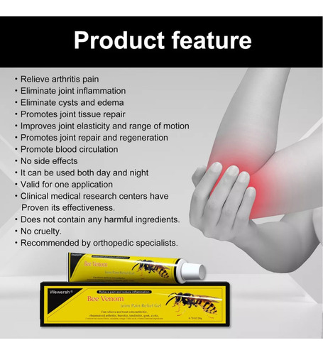 Gel Líquido For Aliviar El Dolor Articular D, 3 Unidades, B