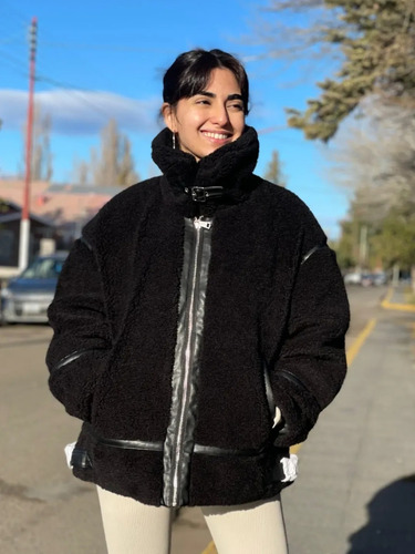 Campera Yd Mujer Piel Sintética Ultra Liviana
