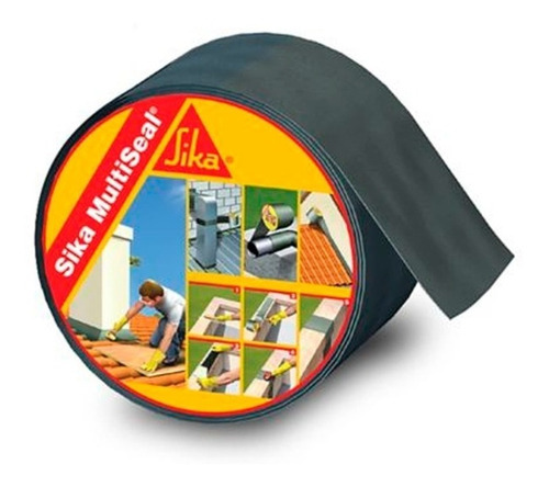 Membrana Autoadhesiva Sika C/aluminio Flexible 10 Cm X Metro