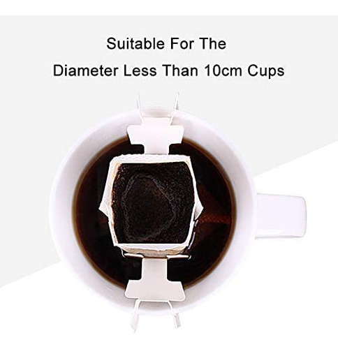 Bolsas Filtro Café Desechables 100pcs - Viaje Camping