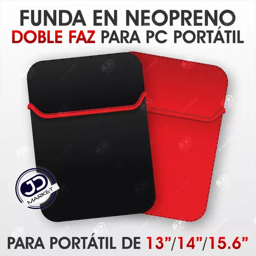 Funda Portátil 14 Pulgadas Neopreno Doble Faz Excelente