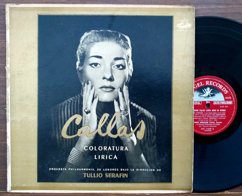 Maria Callas - Coloratura Lírica - Lp Año 1958 Opera