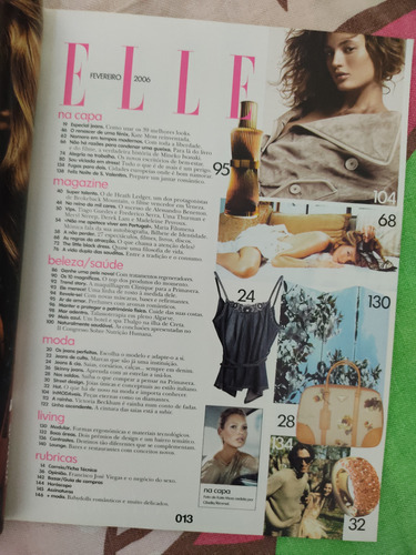 Revista Elle Portugal Fevereiro De 2006 Kate Moss (Usado)