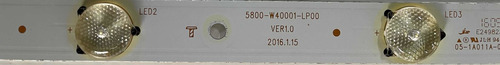 Imagen 2 de 4 de 5800-w40001-lp00 Tira De Led L Speler Sp-led40s Usada..