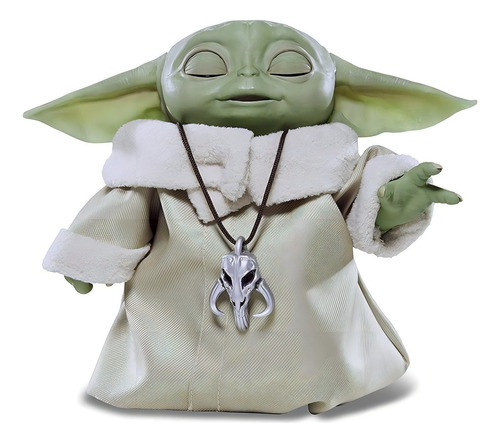 Boneco Eletronico Baby Yoda The Child Star Wars Hasbro F1119