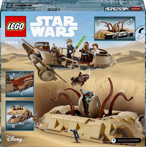 Lego Star Wars Desert Skiff & Sarlacc Pit Boba Feat 558 Star Wars Tm