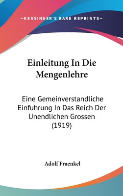 Libro Einleitung In Die Mengenlehre: Eine Gemeinverstandl...