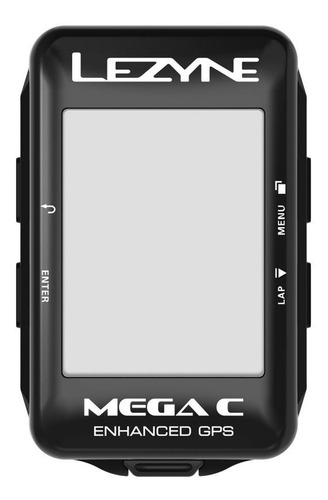 Gps Lezyne Mega C Colorido Ciclocomputador V106 Preto