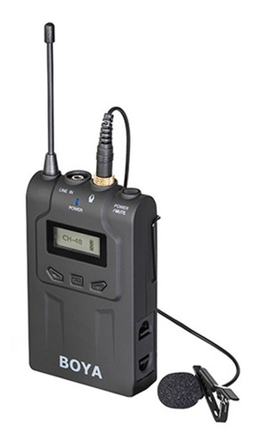 Boya By-wm8t Transmissor Uhf Sem Fio Digital Com Microfone