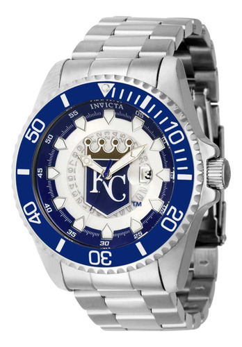 Pulsera De Cuarzo Invicta 43465 Para Hombre De La Mlb Kansas