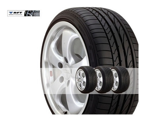 Imagen 1 de 10 de Kit 4u 255/30 R19 Y Potenza Re050a Rft Bridgestone Runflat