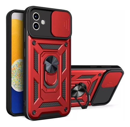 Funda Armor Alto Impacto Ring Para Samsung A05 + Templado 9h