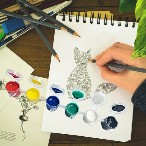 Nuevo Mini Contenedor Para Pintura Caja De Pintura De Un