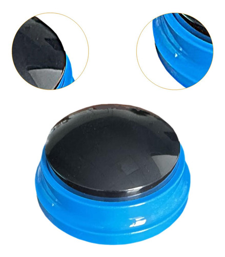 Botón De Grabación De Voz Con Zumbador De Respuesta, Azul