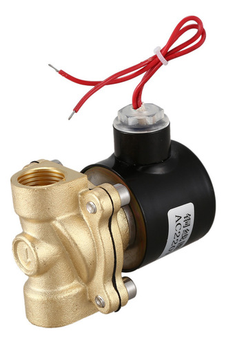 Electroválvula Eléctrica De Latón Dn15 1/2 Pulgada Ac220v Co