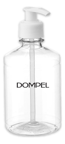 Botella Envase Plástico Con Valvula Cremera 350ml Cilindro