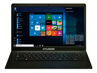 Laptop Hyundai Hybook 14.1' Celeron N4020 4gb 128gb W10