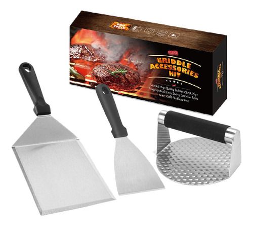 Kit De Prensa Para Hamburguesas Smash Kit De Barbacoa Para P