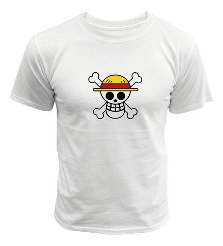 Camiseta One Piece Mugiwara Monkey D. Luffy Jolly Roger