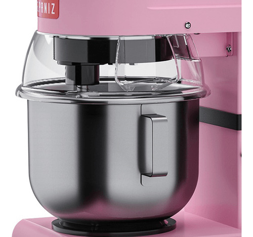 Batedeira Planetária Bp-05 Bambina Digital Epoxi Rosa 127/220V Frequência 50 Hz/60hz