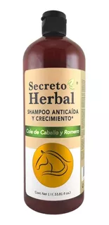 Shampoo Secreto Herbal Anticaída Con Cola De Caballo 1L