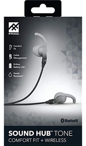 Imagen 3 de 5 de Auriculares Ifrogz Sound Hub Tone - Negro / Gris