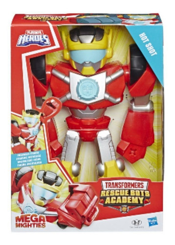 Boneco Transformers Rescue Bots Hot Shot Mighties Hasbro