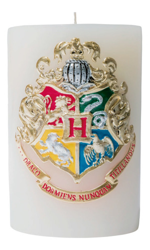 Harry Potter Hogwarts Insignia Vela Esculpida