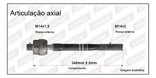 Puntero Cremallera Ford Focus Dh 2004/ M/m