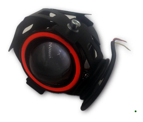 Imagen 2 de 2 de Faro Led Transformer Con Anillo Rojo Moto