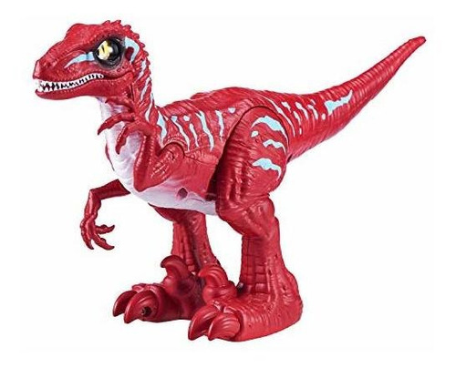 Juguete De Dinosaurio Raptor Rampaging Rojo De Zuru 252...