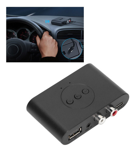 Adaptador Inalámbrico Auxiliar De 5,0 Receptores Estéreo De