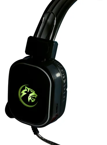 Audífonos Gamer Vta Over Ear Diadema Ajustable Color Negro