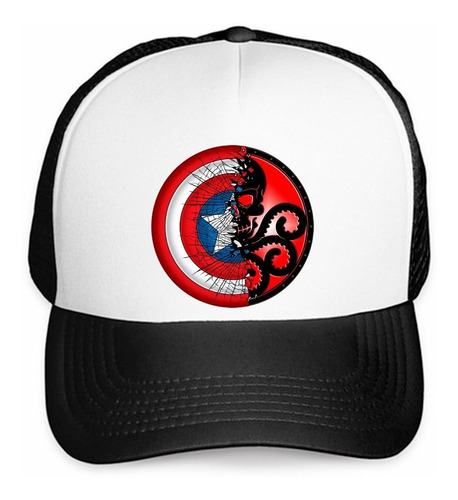 Gorra Capitan América Hydra Vengadores Avenger Marvel Unisex