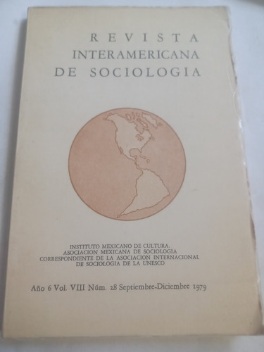 Revista Interamericana De Sociologia Septiembre 1979