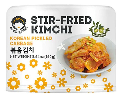 Ajumma Republic Stir-fried Kimchi - Korean Pickled Cabbage 