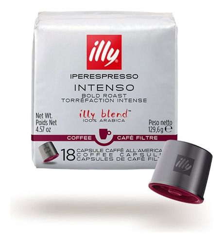 Café Em Cápsula Illy Intenso 18 Cápsulas Ipperespresso