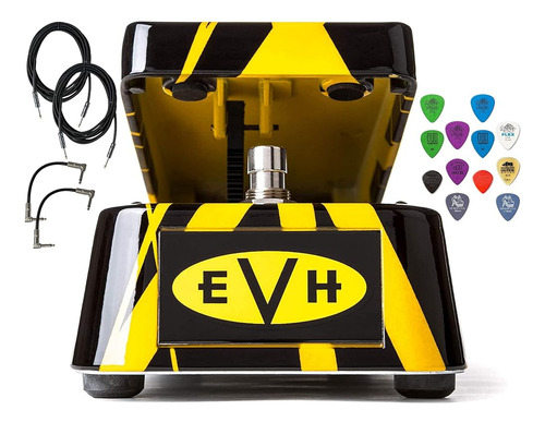 ~? Briskdrop Dunlop Evh95 Signature Wah Pedal Bundle Con 2 C