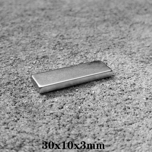 Iman Neodimio 30x10x3mm N52 Super Furte Envios A Todo Chile