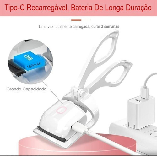 Curvador De Cilios Termico Curvex Profissional