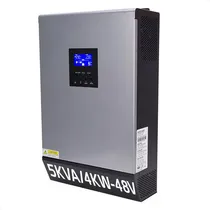 Comprar Inversor Hibrido Solar Onda Pura 5000w 5kva Pwm 50a 220v 48v