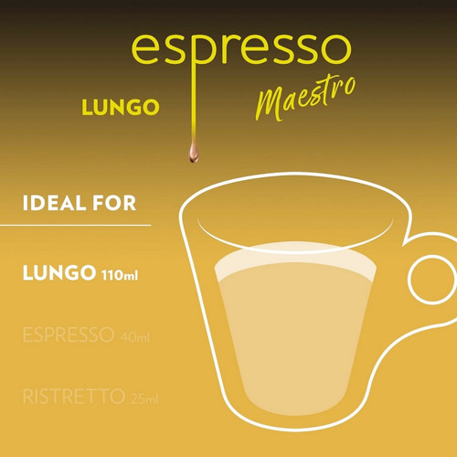 Cápsulas Lavazza Espresso Maestro Lungo X10